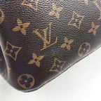 Louis Vuitton Neo Noe Monogram Coquelicot Leather Brown Red Shoulder Bag Gold — view 8