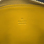 Gucci Guccissima Coin Case Leather Yellow Wallet Gold — view 4
