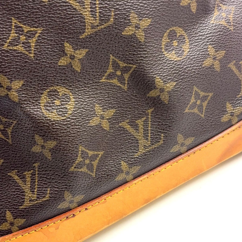 Louis Vuitton Alma PM Monogram Leather Brown Light Handbag Gold — view 5