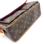 Louis Vuitton Viva Cite MM Monogram Leather Brown Light Shoulder Bag Gold — view 5