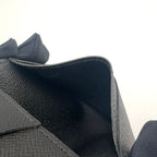 Louis Vuitton Organizer de Poche Epi Blue Marine Leather Black Card Case — view 9
