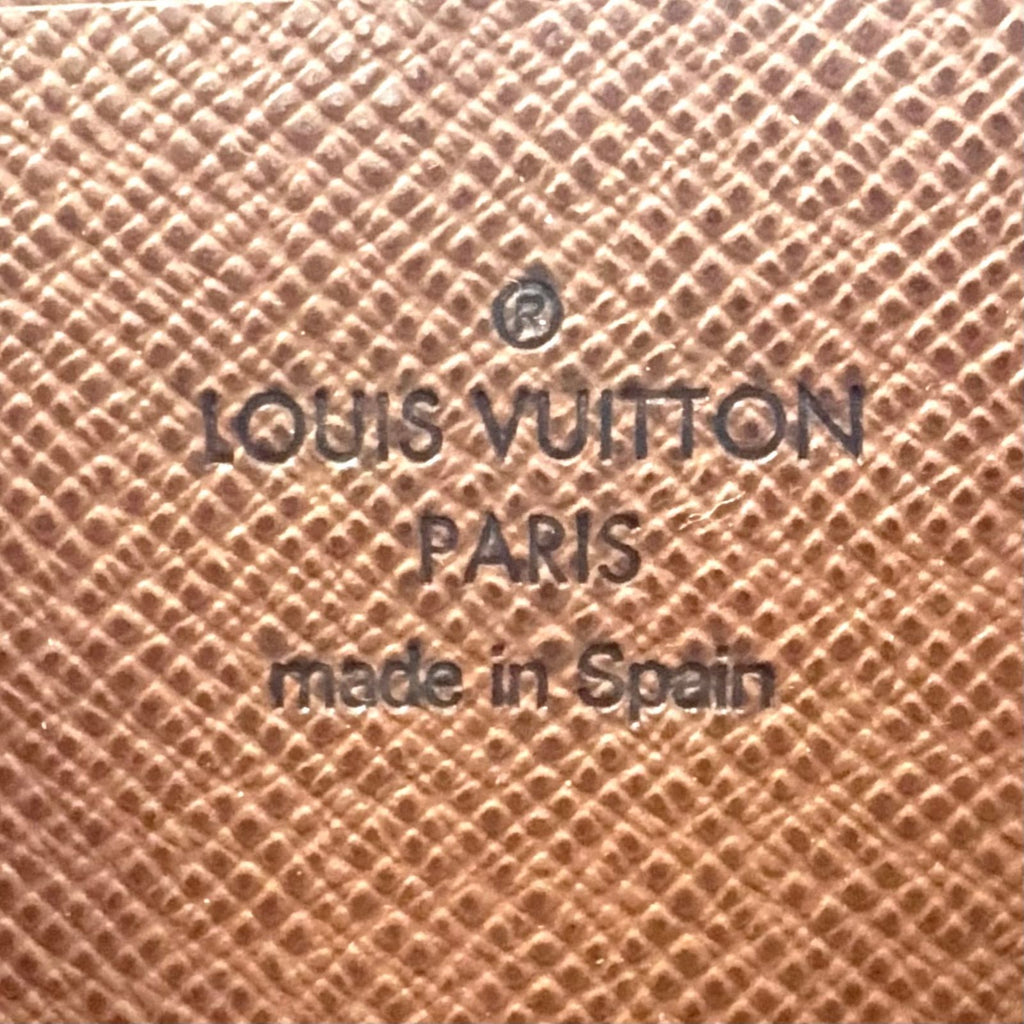 Louis Vuitton Zippy Wallet Monogram Leather Brown Round Gold — view 4