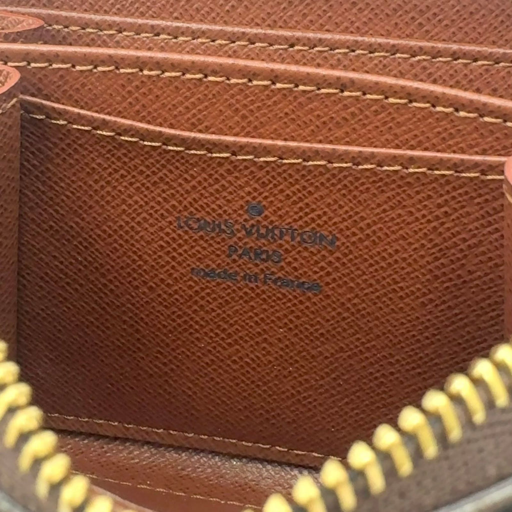 Louis Vuitton Zippy Coin Purse Monogram Brown Case Gold — view 4