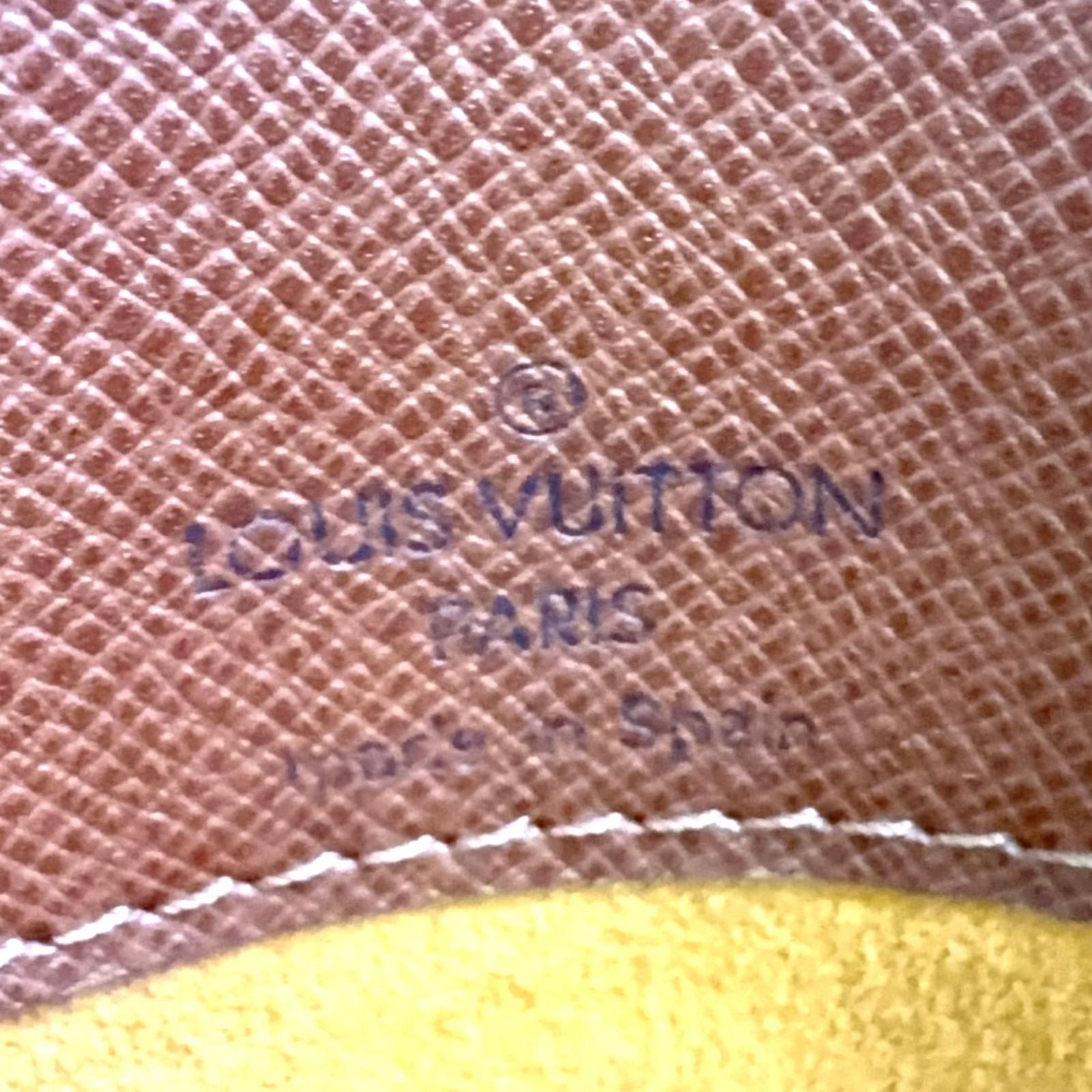Louis Vuitton Musette Salsa Short Strap Monogram Leather Brown Light Shoulder — view 4