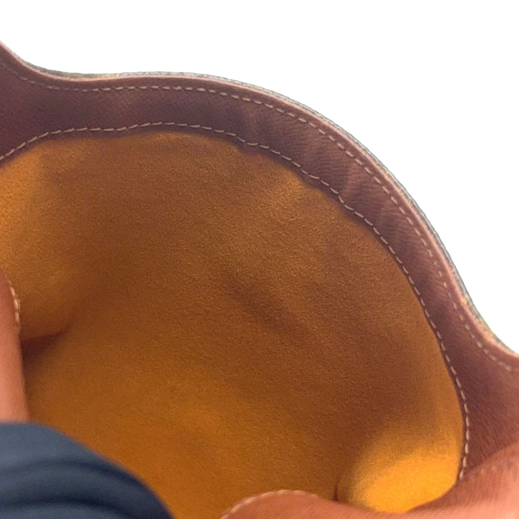 Louis Vuitton Musette Salsa Short Strap Monogram Leather Brown Light Shoulder — view 7