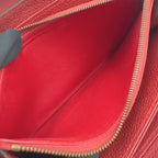 Louis Vuitton Portefeuille Clemence Monogram Empreinte Scarlet Leather — view 8