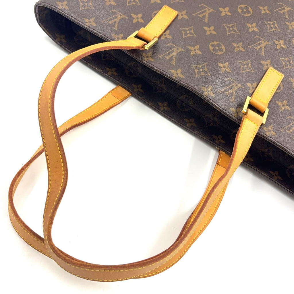 Louis Vuitton Monogram Leather Brown Light Tote Gold — view 6