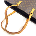 Louis Vuitton Monogram Leather Brown Light Tote Gold — view 6