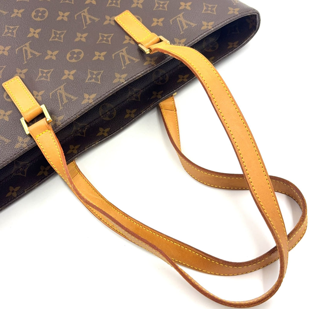 Louis Vuitton Monogram Leather Brown Light Tote Gold — view 5