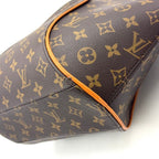 Louis Vuitton Ellipse MM Monogram Leather Brown Light Handbag Gold — view 5