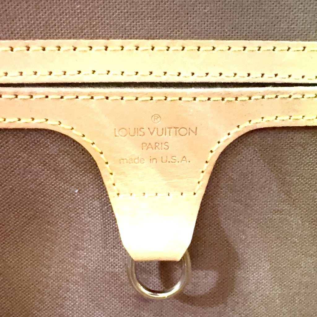 Louis Vuitton Ellipse MM Monogram Leather Brown Light Handbag Gold — view 4