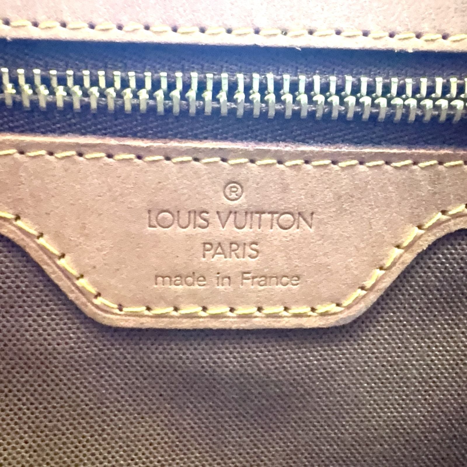 Louis Vuitton Vavin GM Monogram Leather Brown Light Tote Gold — view 4