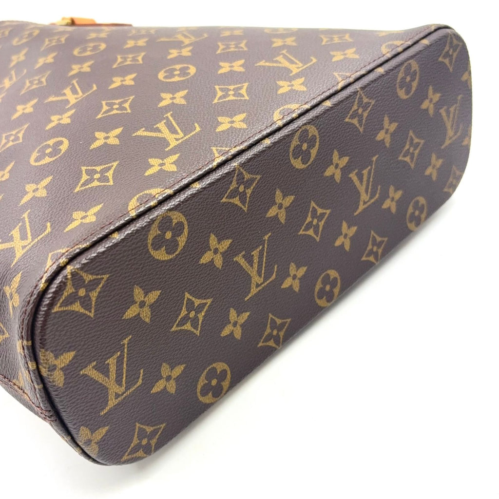Louis Vuitton Vavin GM Monogram Leather Brown Light Tote Gold — view 9