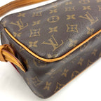Louis Vuitton Viva Cite MM Monogram Leather Brown Light Shoulder Bag Gold — view 6