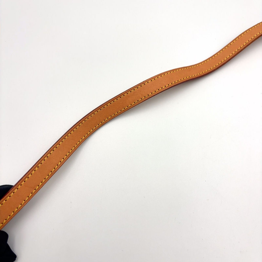 Louis Vuitton Leather Light Brown Shoulder Strap Gold — view 4