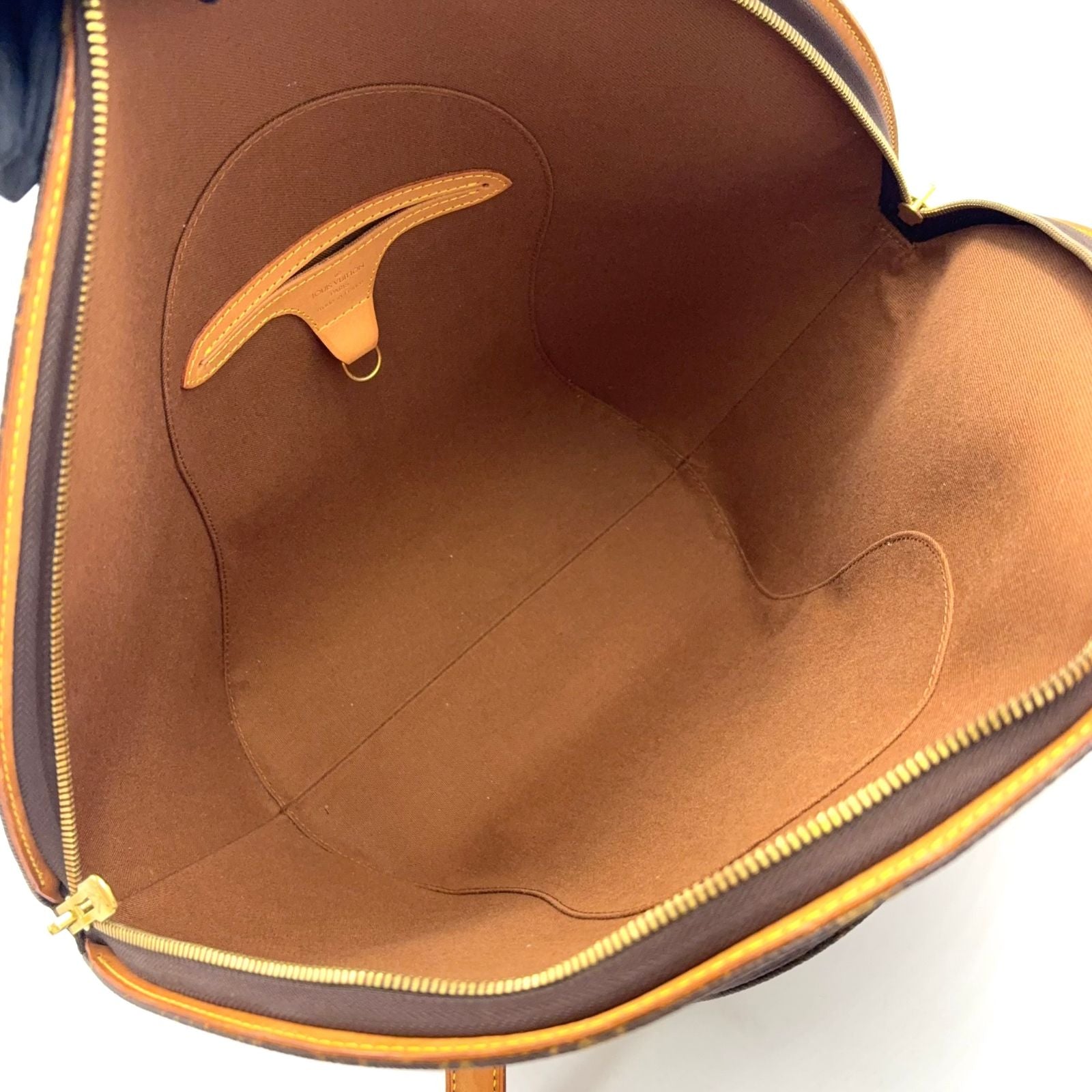 Louis Vuitton Ellipse Shopping Monogram Leather Brown Light Shoulder Bag Gold — view 3