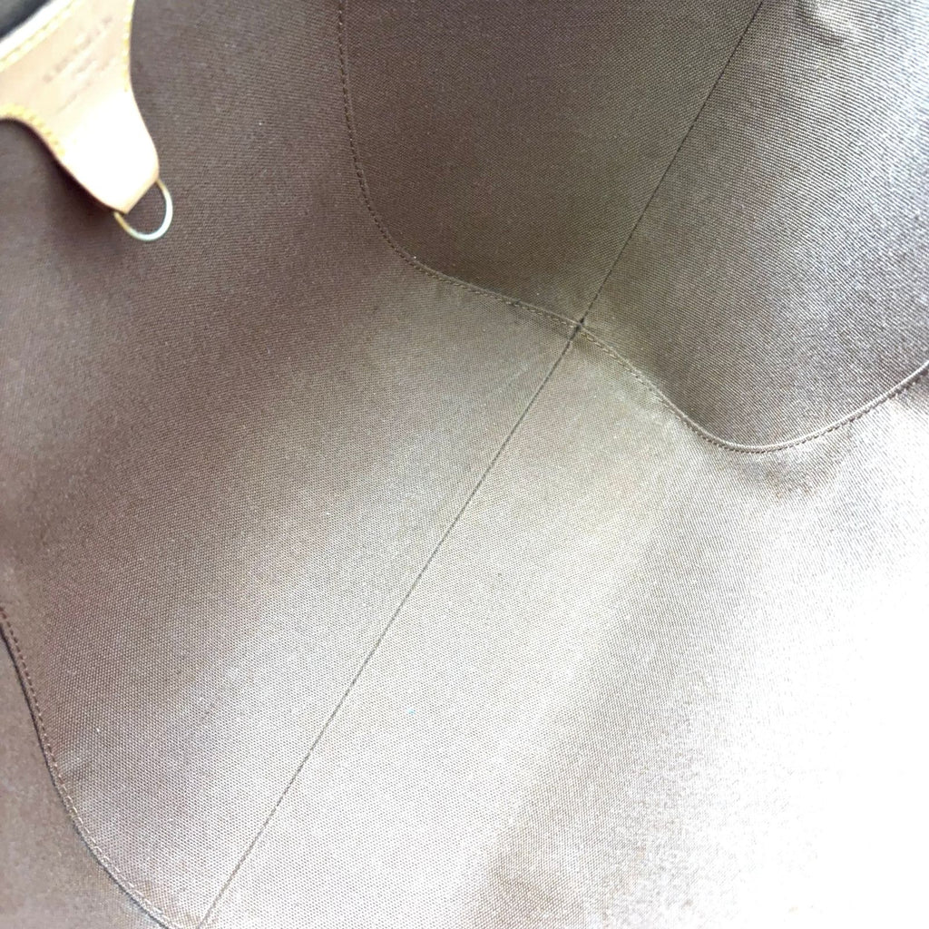 Louis Vuitton Ellipse Shopping Monogram Leather Brown Light Shoulder Bag Gold — view 5