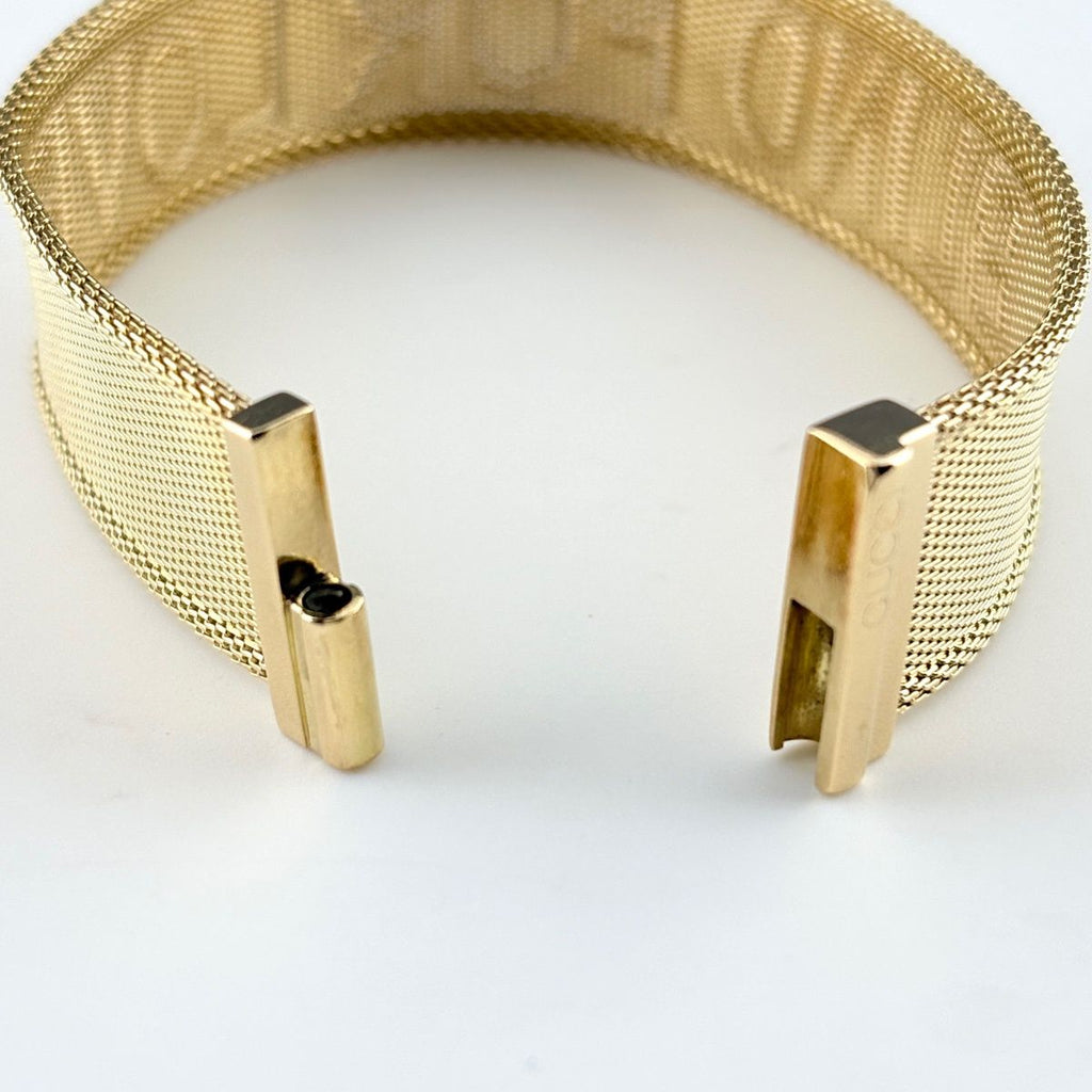 Gucci Line Dofo Love Bracelet YG Yellow Gold — view 4