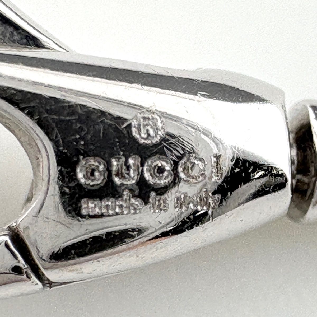 Gucci GG Running Pendant Pave Diamond — view 7