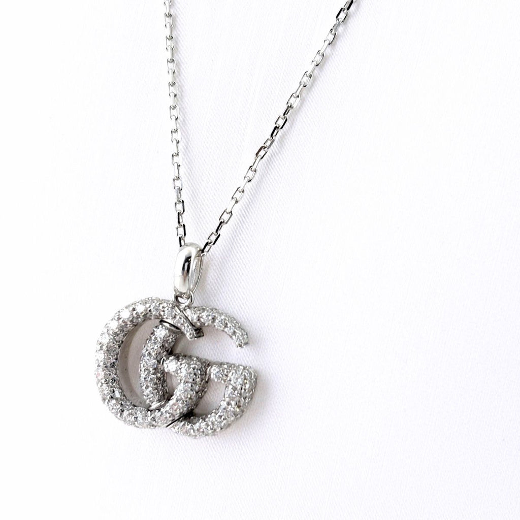 Gucci GG Running Pendant Pave Diamond