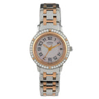 Hermes Cles Watch SS Quartz Pink — view 2
