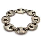 Hermes Bracelet Schrois GM Silver Crab Mark