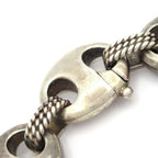 Hermes Bracelet Schrois GM Silver Crab Mark — view 3
