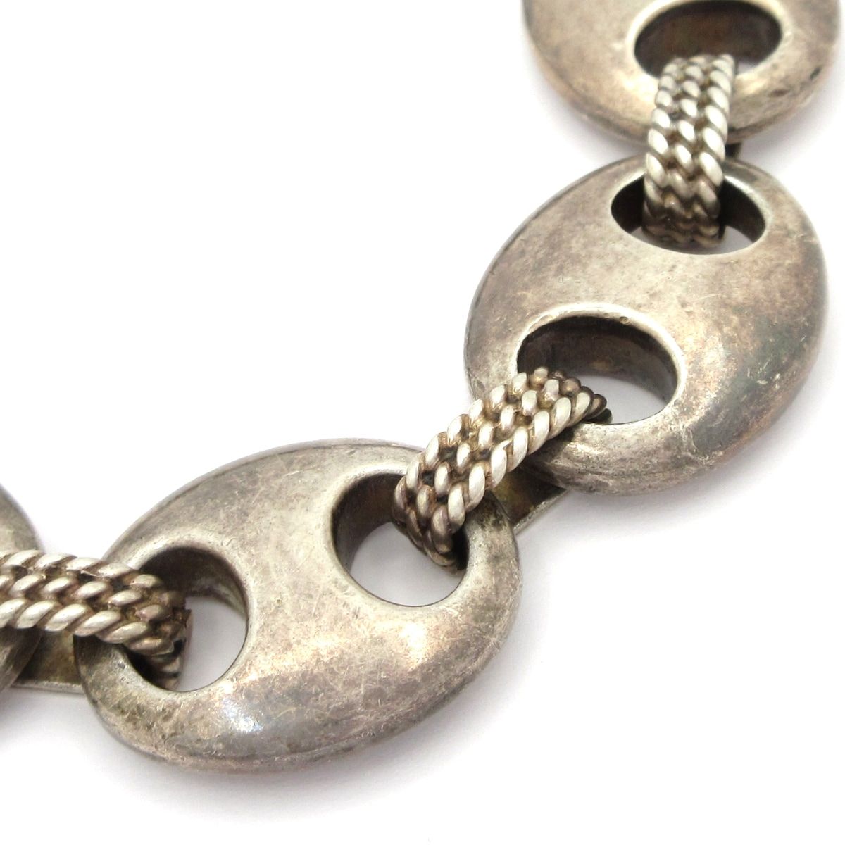 Hermes Bracelet Schrois GM Silver Crab Mark — view 2