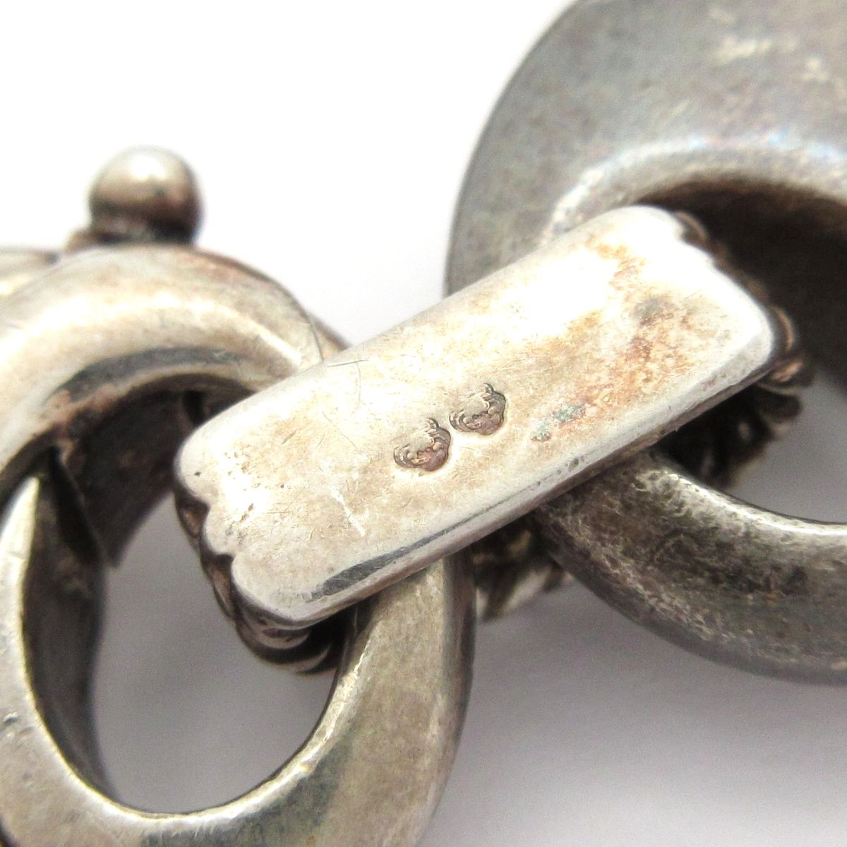 Hermes Bracelet Schrois GM Silver Crab Mark — view 5