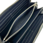 Prada Wallet Black Zip Around — view 4