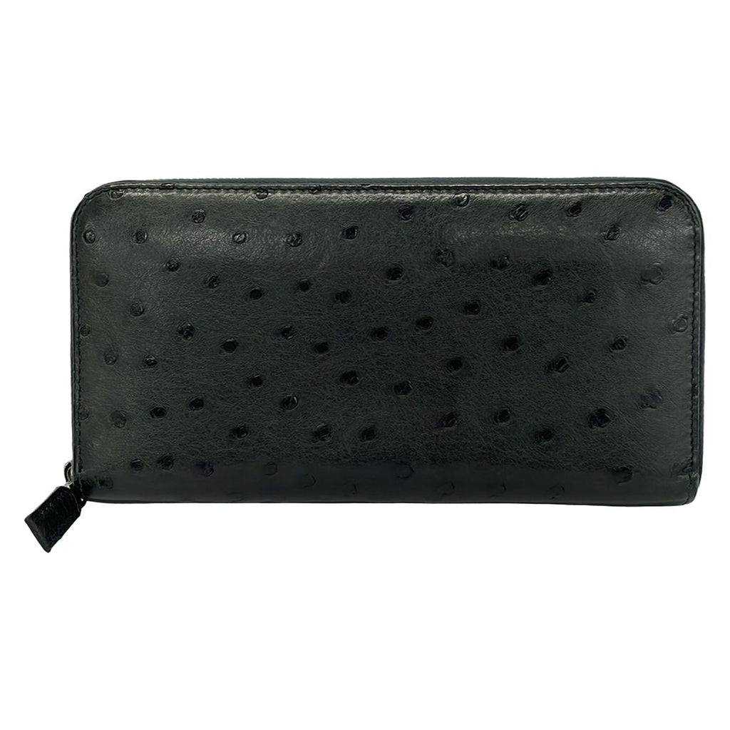 Prada Wallet Black Zip Around