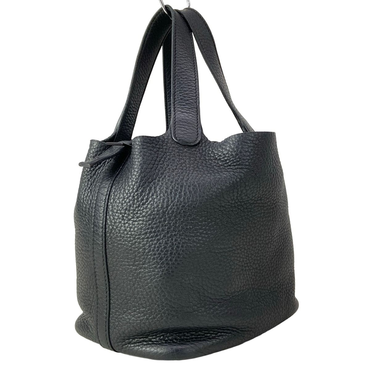 Hermes Handbag Picotin Lock PM Black Monochrome