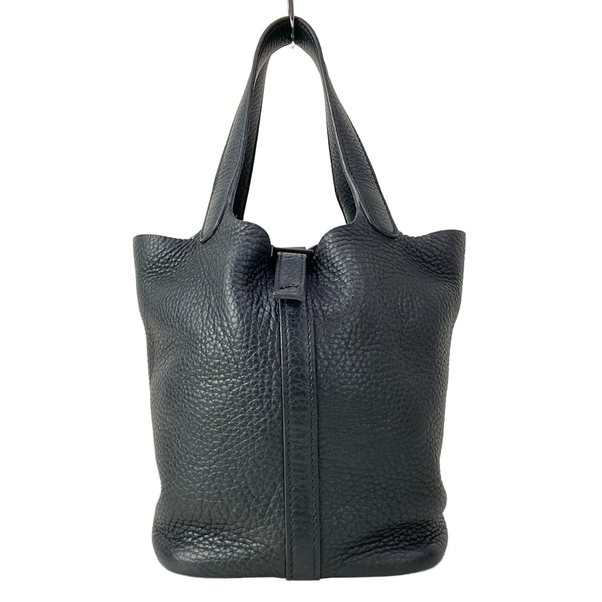 Hermes Handbag Picotin Lock PM Black Monochrome — view 2