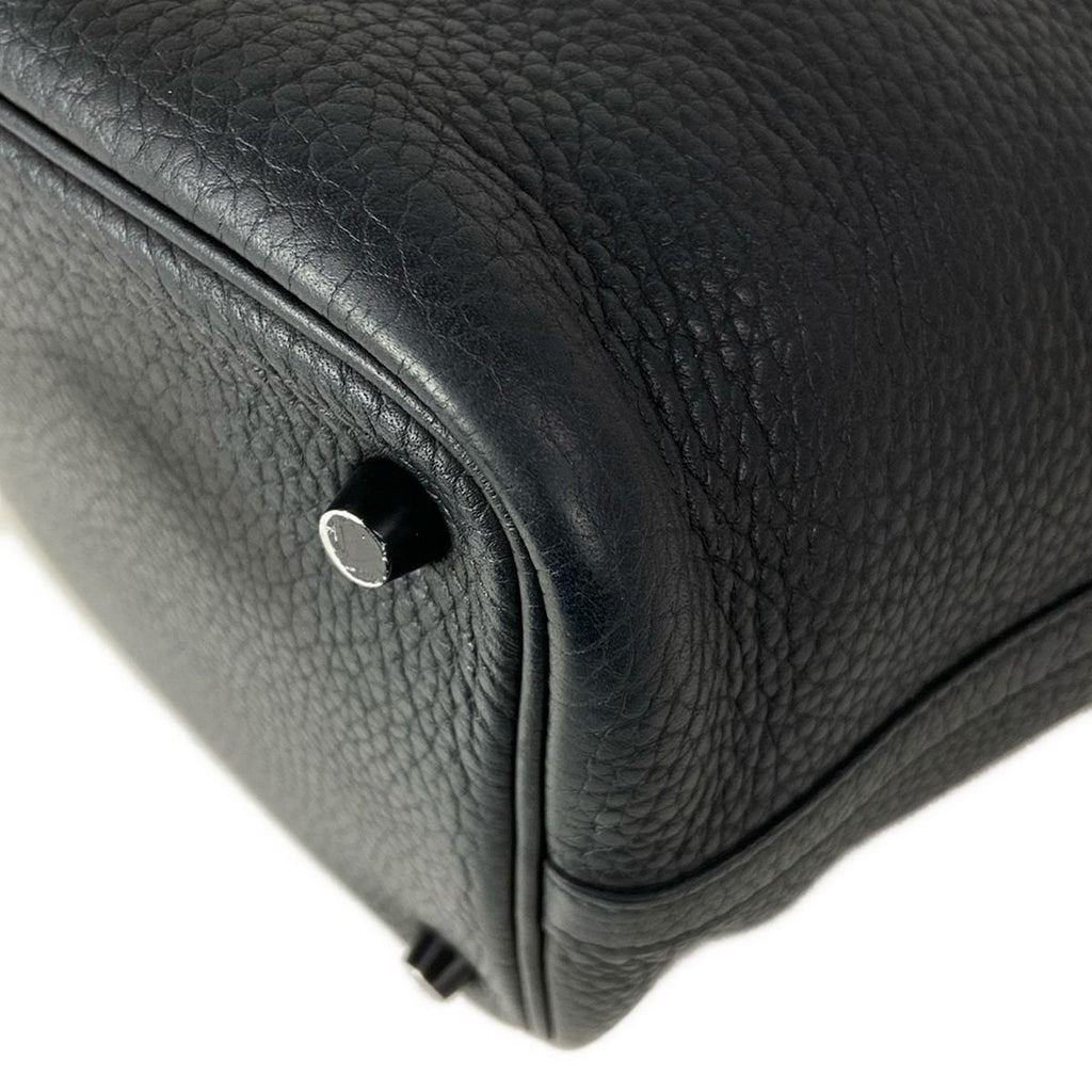 Hermes Handbag Picotin Lock PM Black Monochrome — view 8