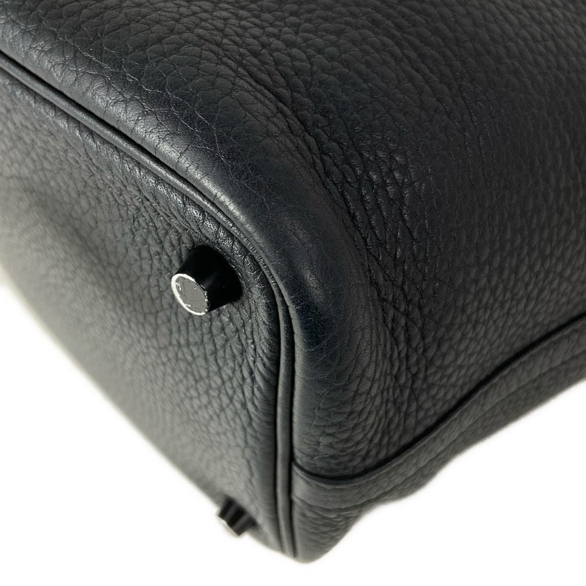 Hermes Handbag Picotin Lock PM Black Monochrome — view 8