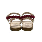 Dior Sandals Silver Pink Leather — view 3