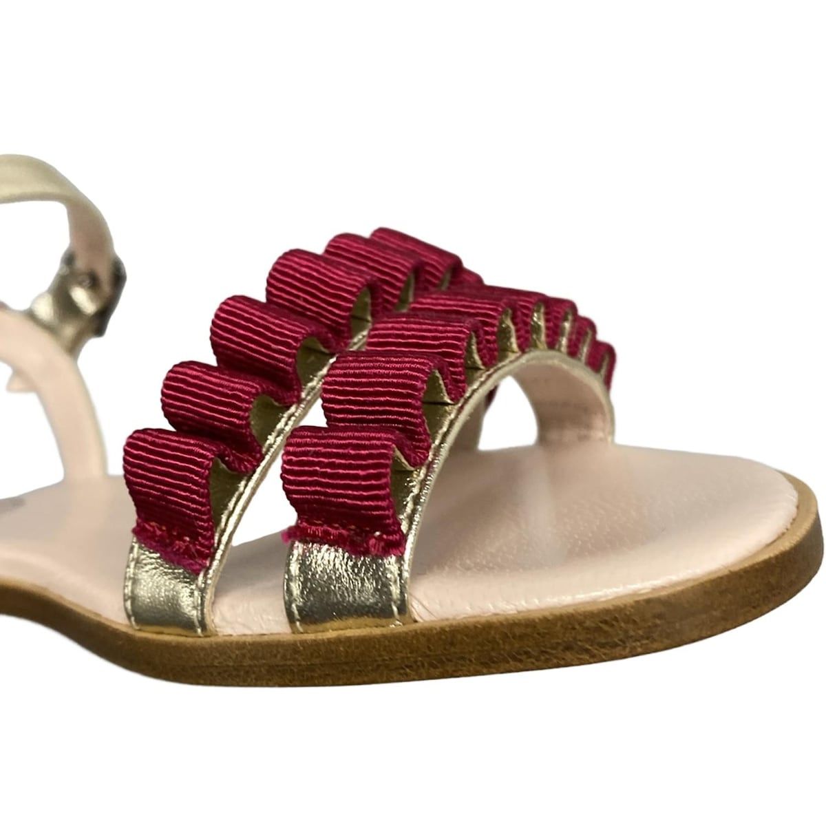 Dior Sandals Silver Pink Leather — view 9