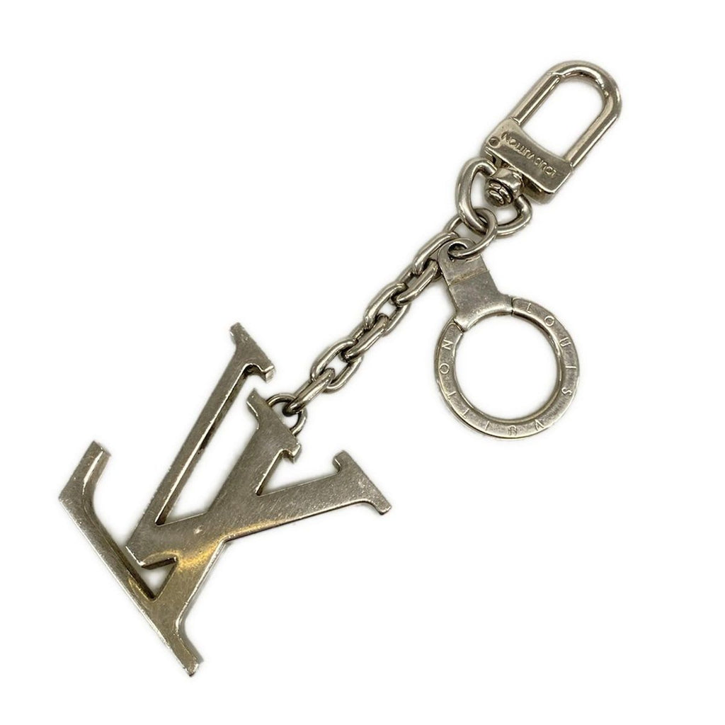 Louis Vuitton Key Holder Porte Cles Initial LV Silver — view 2