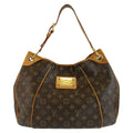 Louis Vuitton Monogram Galleria PM Brown Gold Shoulder