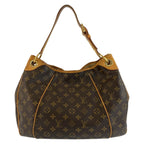 Louis Vuitton Monogram Galleria PM Brown Gold Shoulder — view 2