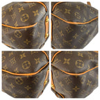 Louis Vuitton Monogram Galleria PM Brown Gold Shoulder — view 4