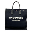 Saint Laurent Paris Tote North South Rive Gauche Black Leather