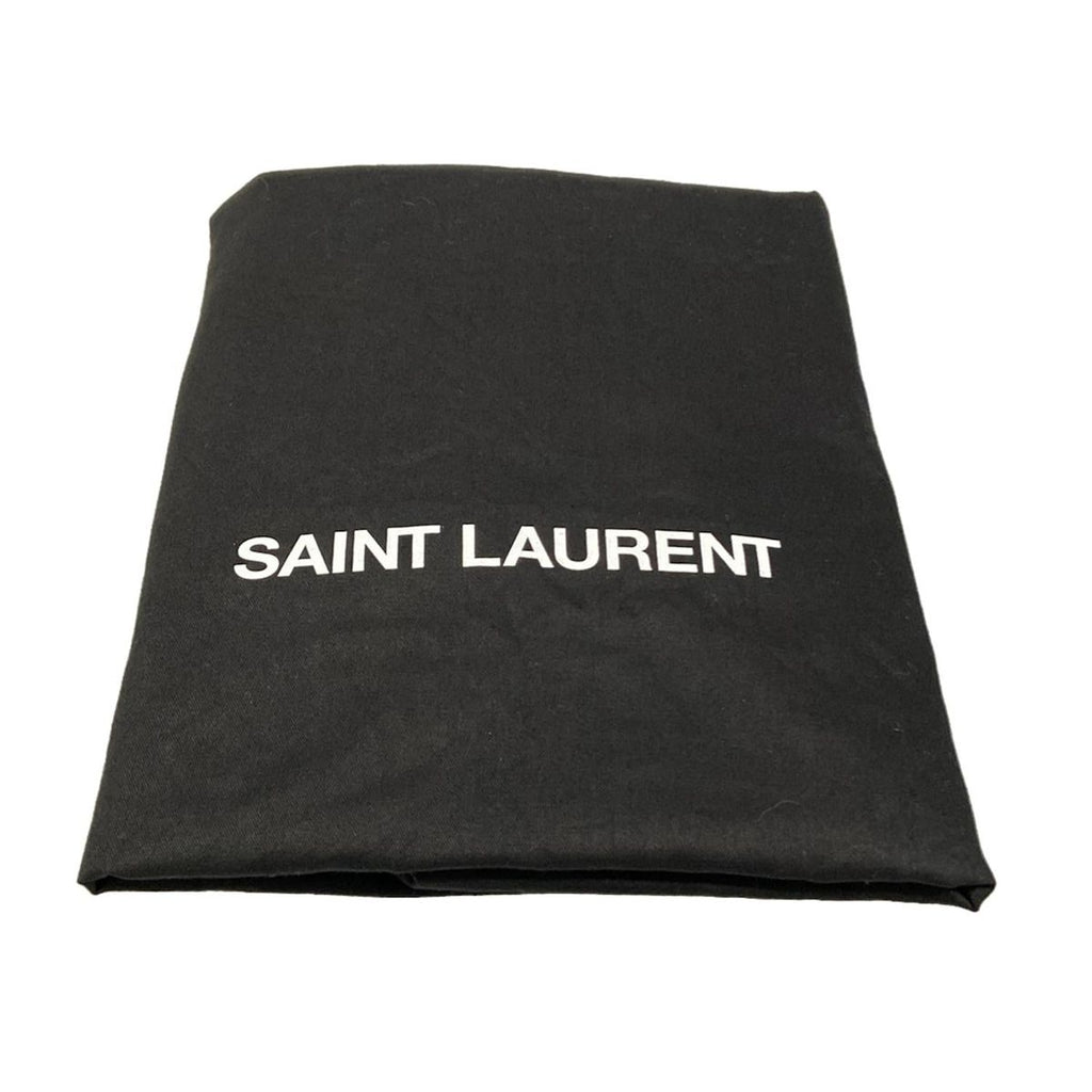 Saint Laurent Paris Tote North South Rive Gauche Black Leather — view 8