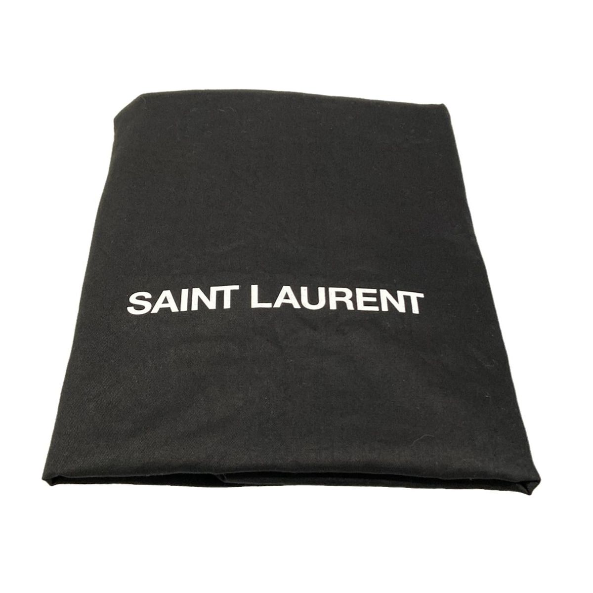 Saint Laurent Paris Tote North South Rive Gauche Black Leather — view 8