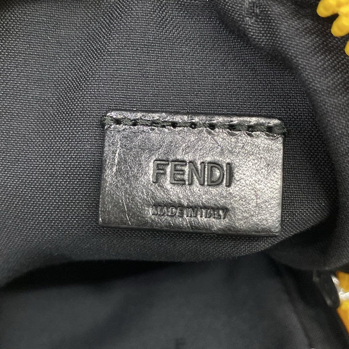Fendi Shoulder Bag Yellow Smartphone Pochette — view 8