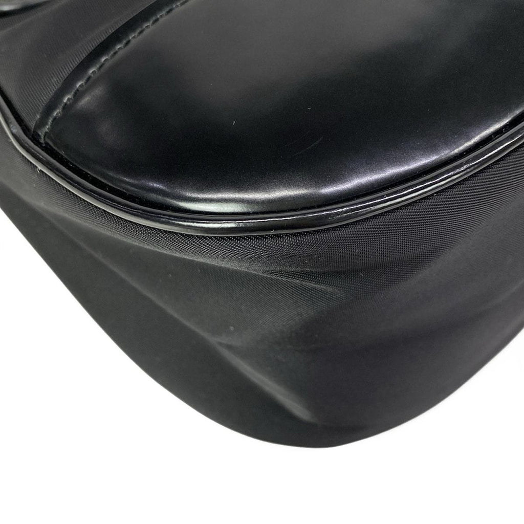 Prada Handbag Black Re Edition Leather — view 8