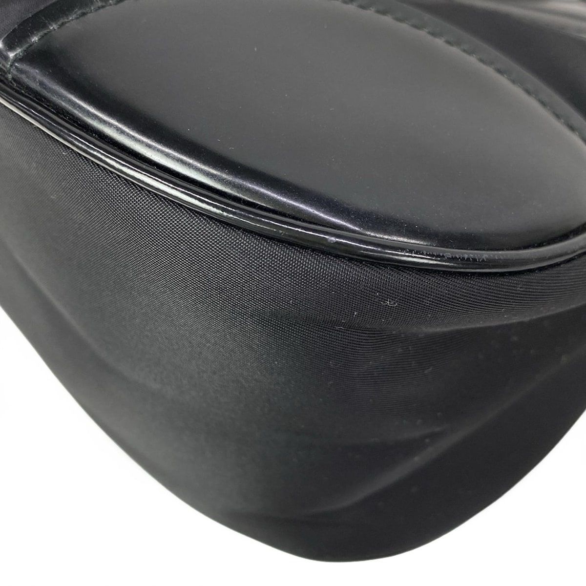 Prada Handbag Black Re Edition Leather — view 7