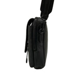 Louis Vuitton Shoulder Bag Monogram Shadow Double Phone Pouch Black Leather — view 4