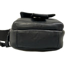Louis Vuitton Shoulder Bag Monogram Shadow Double Phone Pouch Black Leather — view 5