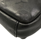 Louis Vuitton Shoulder Bag Monogram Shadow Double Phone Pouch Black Leather — view 6